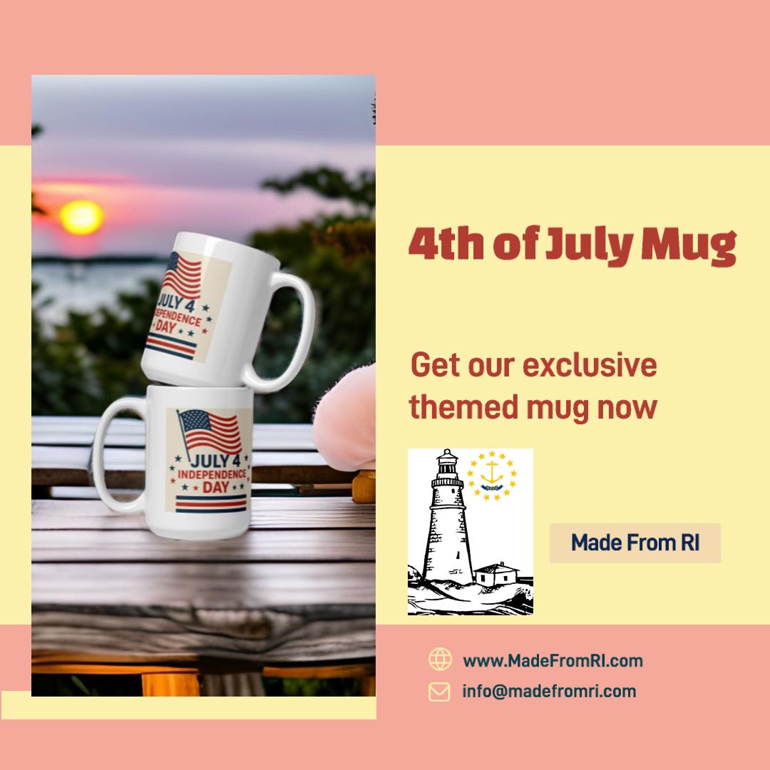 Made From RI 4th of July Mug