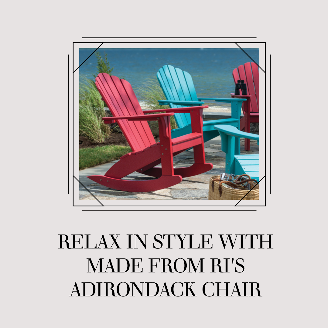 Relax in Style with the Adirondack Harbor View Rocker