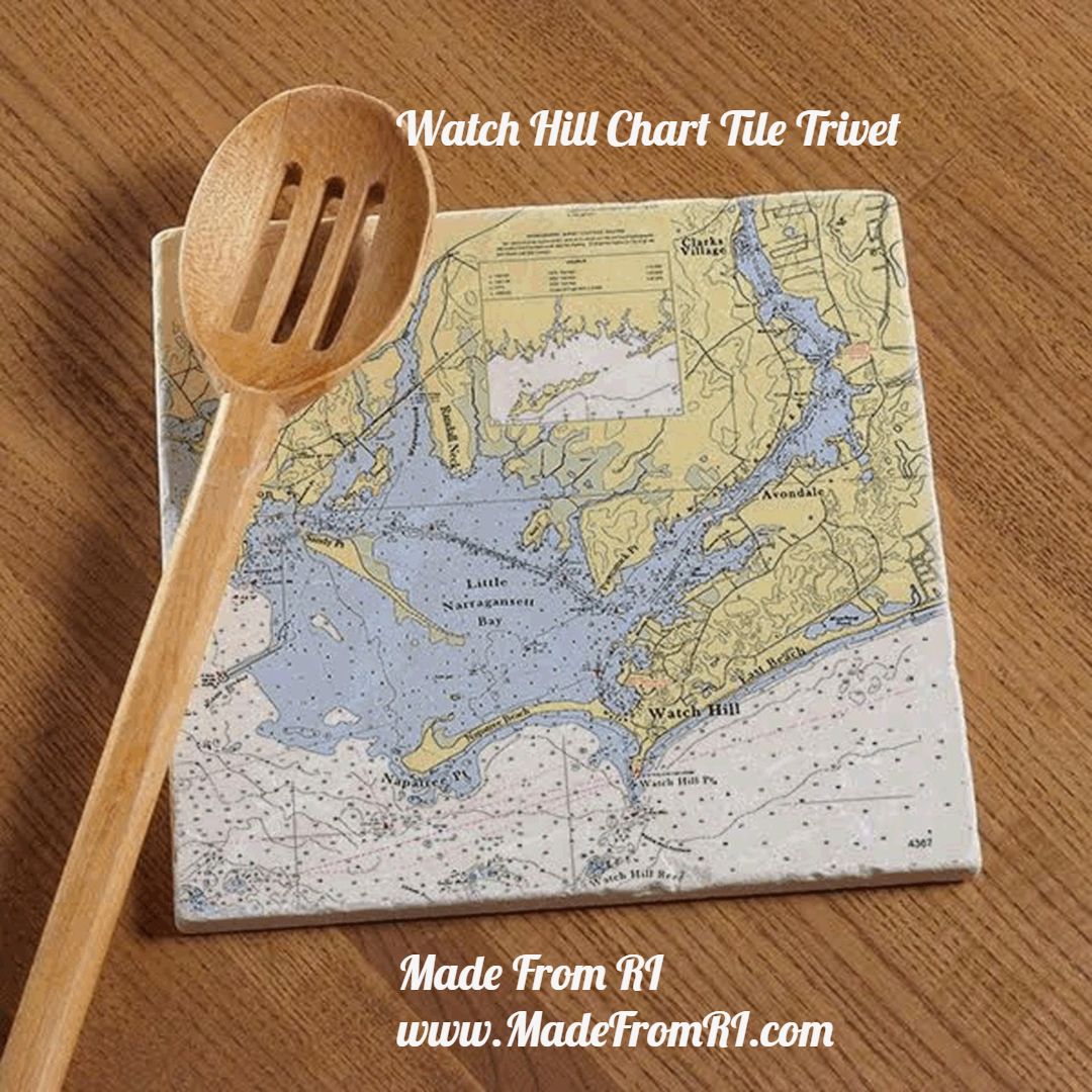 Watch Hill Chart Tile Trivet